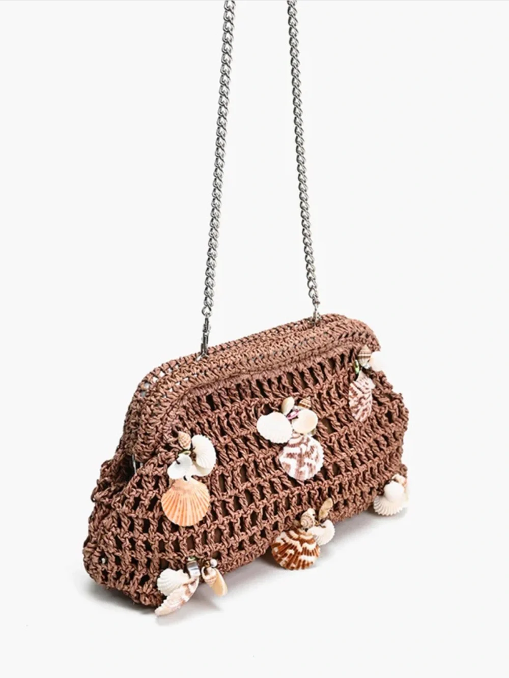 Crochet Shell Purse - Picture 2 of 6